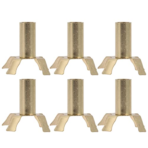 6 soportes para mechas de lámparas OSALADI