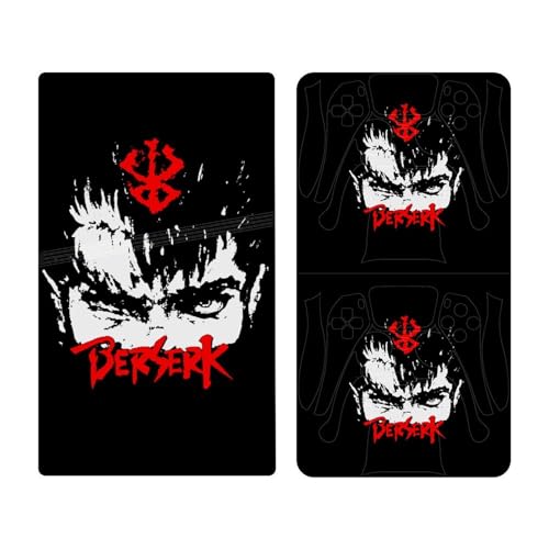 PS5 Pro�X�L���V�[�� �f�W�^���� �x���Z���N Eeypy Berserk �v���C�X�e�[�V����5 Pro �ی�X�e�b�J�[ �ȒP���t�� �w��h�~PS5 Pro�{�̂ƃQ�[���R���g���[���[�p�X�L���X�e�b�J�[ �U�M�ǂ� �S�ʕی� [���s�A���i]