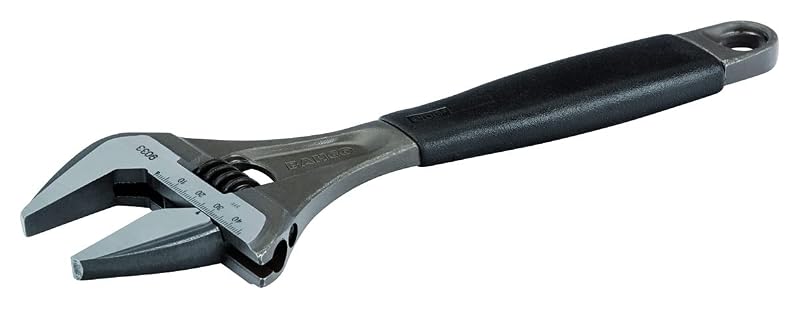 Chave Ajustável Bahco 9035 R US Ergo X-Wide com Abertura Extra Larga, 30,5 cm, Acabamento Fosfatizado Preto