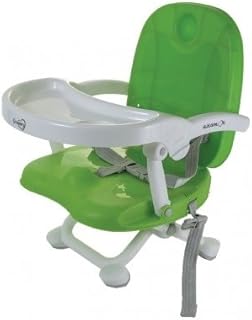 AZIAMOR RIALZO SEDIA PER BAMBINI GNAMMY SEDIOLINO TAVOLO PAPPA E SVEZZAMENTO (VERDE)
