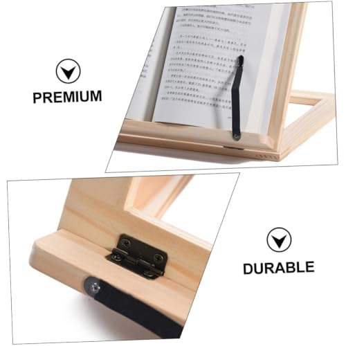 Pupitre de lecture en bois pour livre et calligraphie - 6