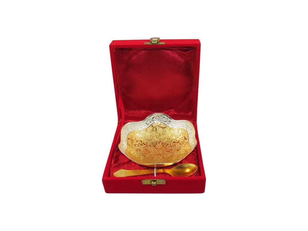 Tazones de latón para regalos de fiesta y celebraciones especiales de loto