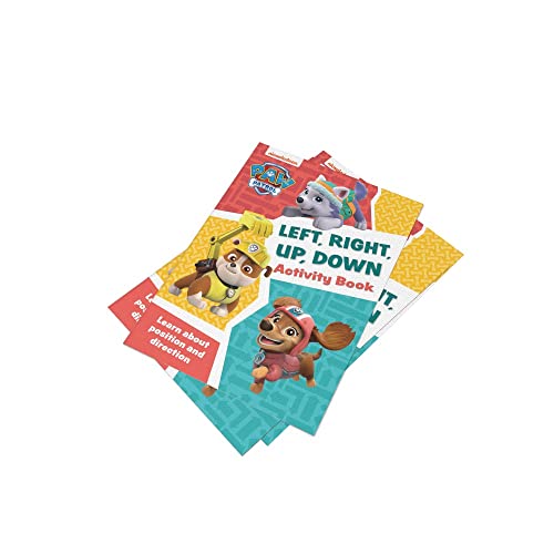Collins PAW Patrol Left, Right, Up, Down Activity Book: Have fun learning to read, write and count with the PAW Patrol pups