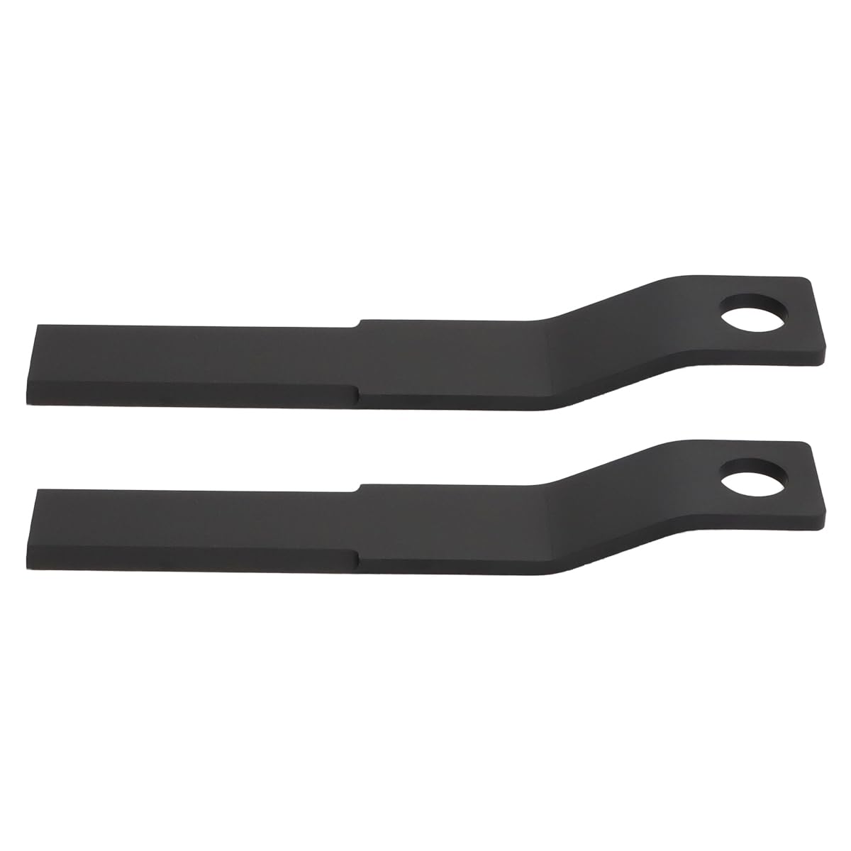 MOTOQUEEN Cuchillas de corte de cepillo AGT-RC72 EXRC54, 2 cuchillas de corte de repuesto de acero de resorte 60Si2Mn de 8 mm de grosor, agujero de 30 mm