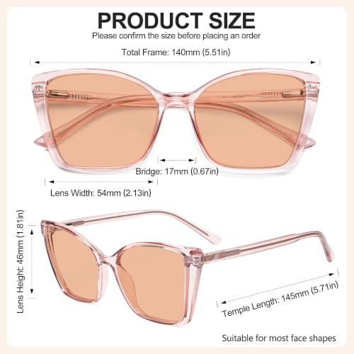 Image of Indoor FL-41 Rose Tinted Migraine Glasses for Light Sensitivity