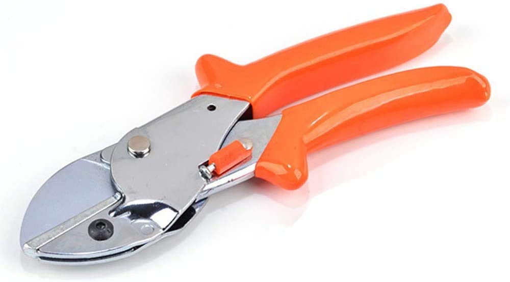 FURLOU Pruners Garden Small Bypass Professional Fish Head Shape Labor Saving SK-5 Stainless Steel Hand