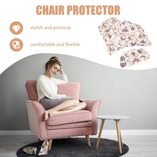 Funda elástica para silla cubierta protectora de poliéster sofá y asiento 4