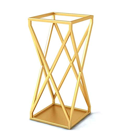 Support de parapluie en métal de 58 cm : étagère de sol pour couloir