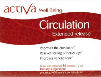 Activa Well Being Circulation - 8 Hour Extended Release