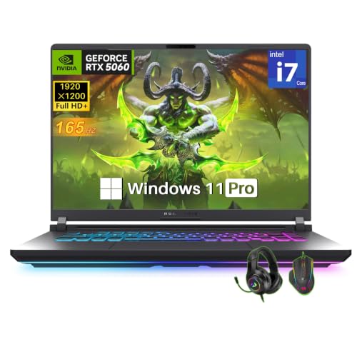Image of ASUS ROG Strix G16 Gaming Laptop, NVIDIA RTX 5060, 32GB DDR5-5600, 1TB SSD