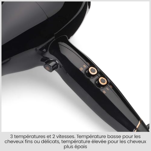 Sèche-cheveux BaByliss Pro Power D5245E, vue 4 sur 8