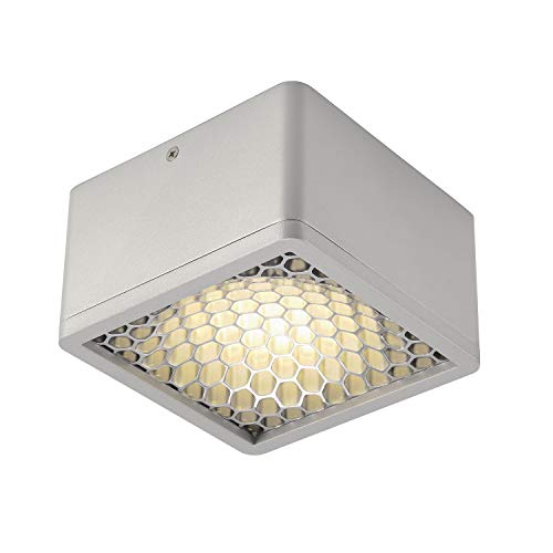 Lampe SLV SKALUX COMB argenté, l'élégance de l'aluminium au service de l'architecture