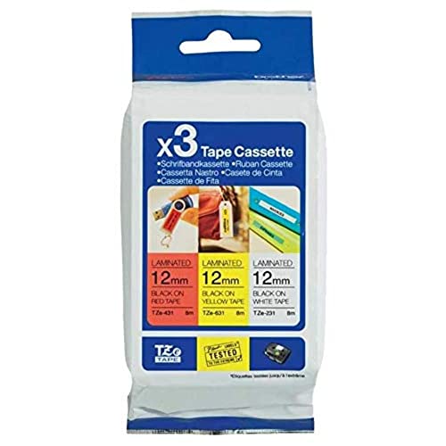 Brother TZe31M3 Schriftbandkassette multipack Brother TZe31M3 Schriftbandkassette multipack