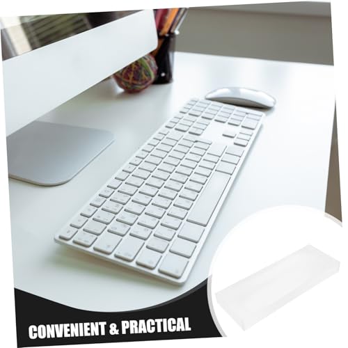 Protector de teclado para oficina hecho de acrílico resistente 7