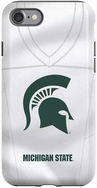 Skinit Pro Phone Case Compatible with iPhone SE (2nd & 3rd Gen) - Officially Licensed Michigan State University Spartans S Design