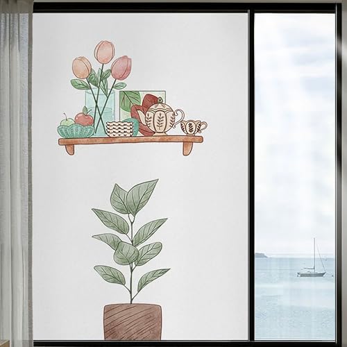 Película opaca para ventana VOCOSTE multicolor 11.8x78.7 pulg miniatura 1