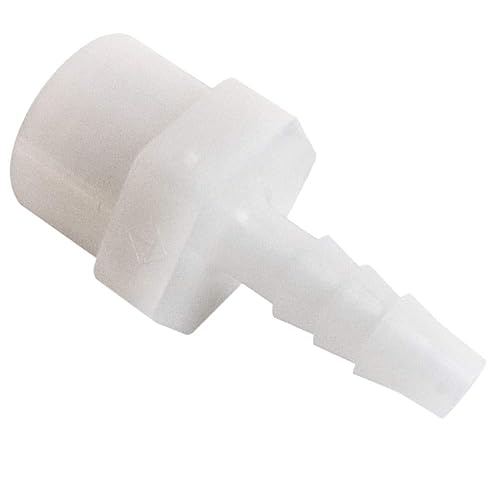 Parker Hannifin 326HB-12-8N Par-Barb - Conector hembra de nailon, lengüeta de manguera de 34 pulgadas x 12 pulgada NPT hembra, color blanco