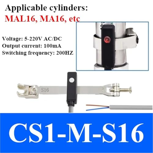Sensor de cilindro CS1-M-S16 soluciona fallos en electroválvulas 2