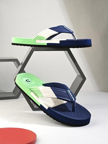 Image of DOCTOR HEALTH SUPER SOFT Men's & Boys Anti-Skid Flip Flops with Acupressure Massage Footbed | Lightweight | Soft | Doctor-Recommended Slipper for Pain Relief | All Day Wear Acupressure Doctor Slipper