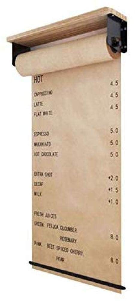 Distributeur de papier kraft mural pour bureau, maison et café, 40 cm