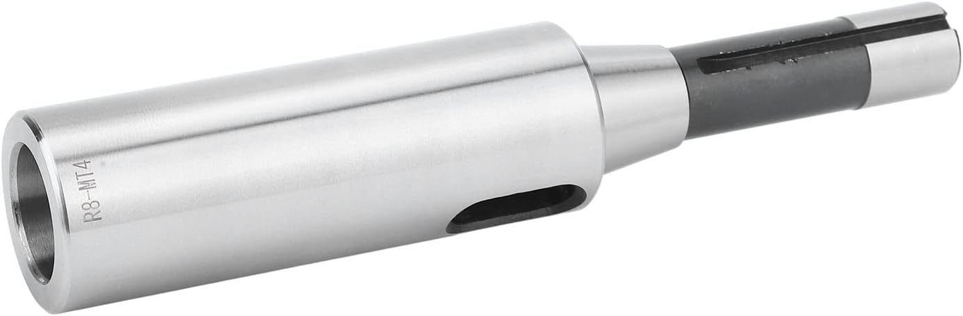 R8 Spindle MT4 Adapter Alloy Steel Flat Appearance Morse Taper for Widely Applied