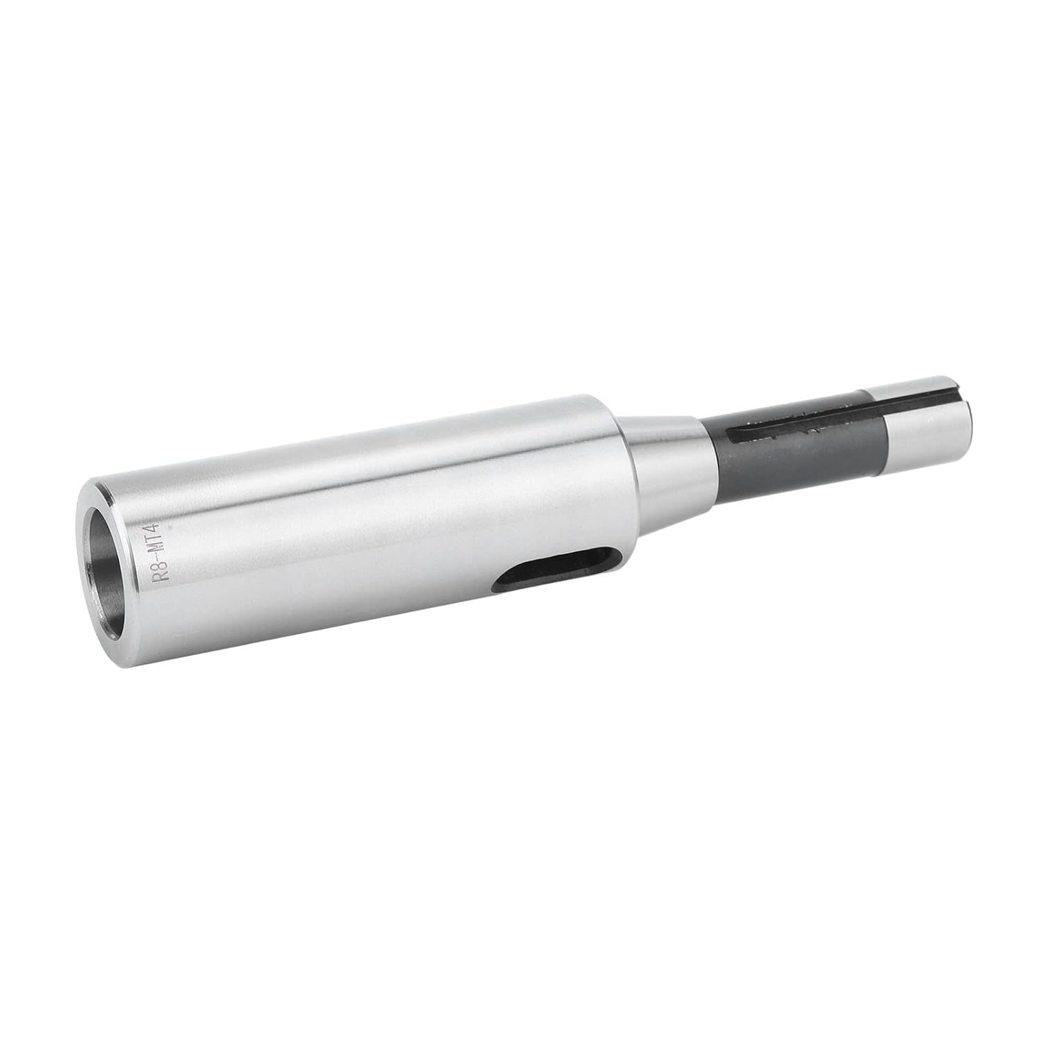 Morse Taper Drill Sleeve R8 to MT4 Alloy Steel Morse Taper Adapter Reducing Flat Spindle Adapter for Drilling and Turning Machines