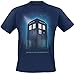 Produktbild Doctor Who Time and Relative Dimension In Space T-Shirt Navy L