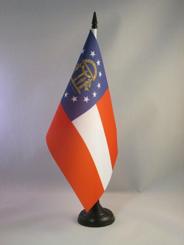 AZ FLAG Drapeau de Table Georgie, 21cm x 14cm