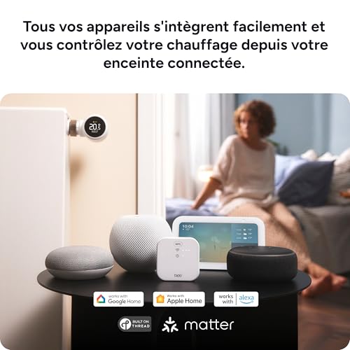 Thermostat Connecté X tado° Lot de 3 vannes intelligentes à programmation vocale - 5
