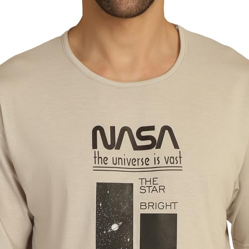 Image of Mack Jonney Printed Oversized Fit Round Neck Cotton Half Sleeves Tshirt for Men(Pack of 3)-MACK635022