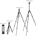 K&F Concept 64 inch/163cm Camera Tripod,Lightweight Travel Outdoor DSLR Tripods with 360 Degree Ball Head Load Capacity 8kg/17.6lbs,Cellphone Clip for Smartphone Live Streaming Vlog O234A1+BH-36