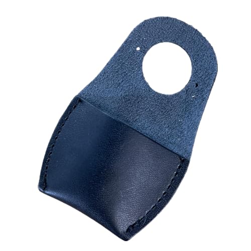 Generisch Protector de pulgar para tallar madera – Protector de dedos de cuero hecho a mano | Guantes resistentes para herramientas de tallado, carpintería y carpintería