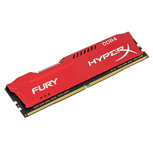Kingston Technology HyperX Fury Red 16GB 2666MHz DDR4 CL16 DIMM (HX426C16FR/16)