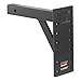 CURT 48342 Adjustable Pintle Mount for 2-Inch Hitch Receiver, 10,000 lbs, 11-1/2-Inch Drop, 12-Inch Length