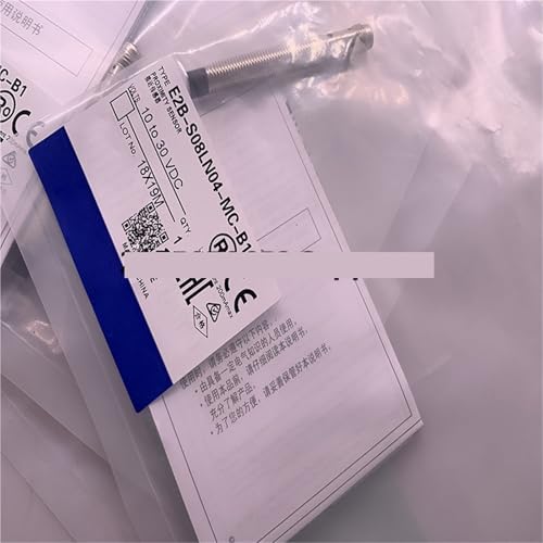 Sensor E2B-S08LN04-MC-B2 inductivo cilíndrico metálico no enrasable 3