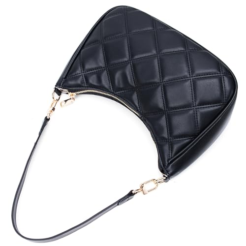 Image of CYHTWSDJ Shoulder Bags for Women, Cute Hobo Tote Handbag Mini Clutch Purse with Zipper Closure