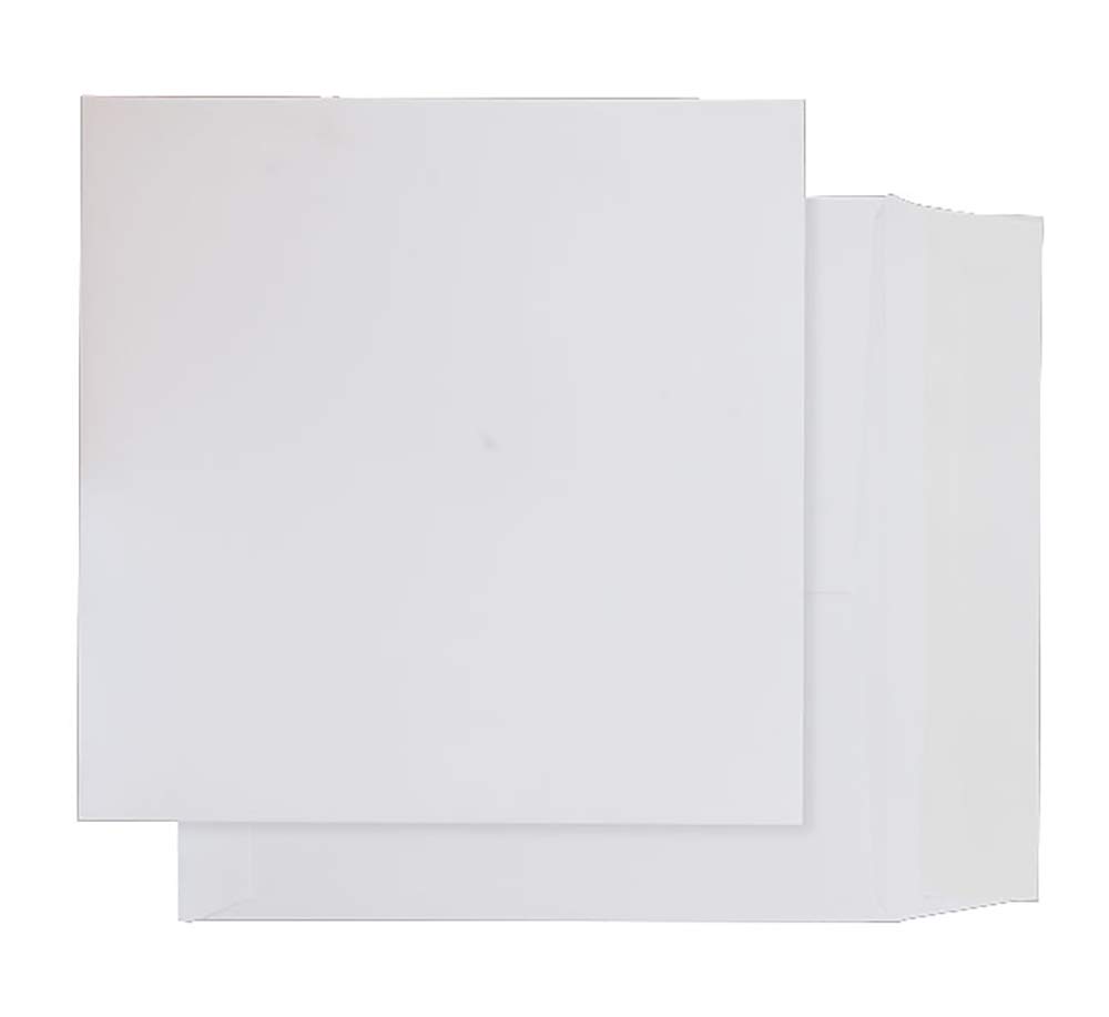 Blake Envelopes Purely Packaging OP70 Optima Ultra Weiß Karte Haftklebung Briefumschläge 210g/m² 229 x 162 mm | 250 Stück