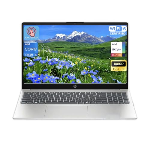 cefesfy Customized Laptop, Created Using HP 15.6' FHD Touchscreen Laptop, Intel 10-Core i7-1355U, Up...