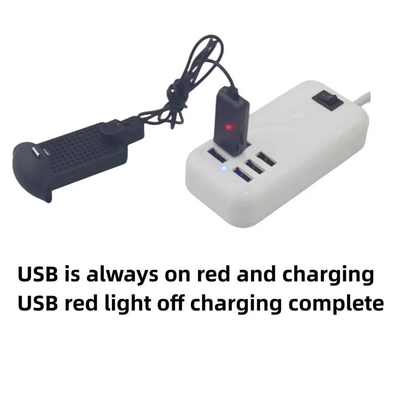 ELBFAE SYMA X23 X23W Four Axis Aircraft Remote Control Drone Lithium Battery USB Charger (2PCS), ELBFAE666