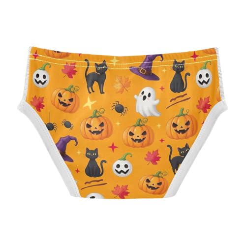 ODAWA Cute Halloween Icons Cotton Underwear, Tag-Free Comfort 2T Underwear Boys2