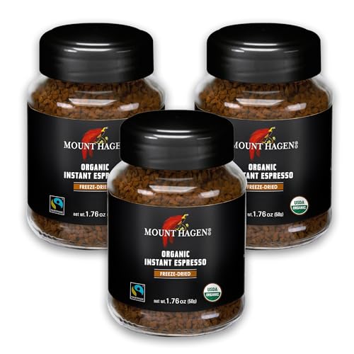 Mount Hagen Instant Espresso Coffee 3 Pack