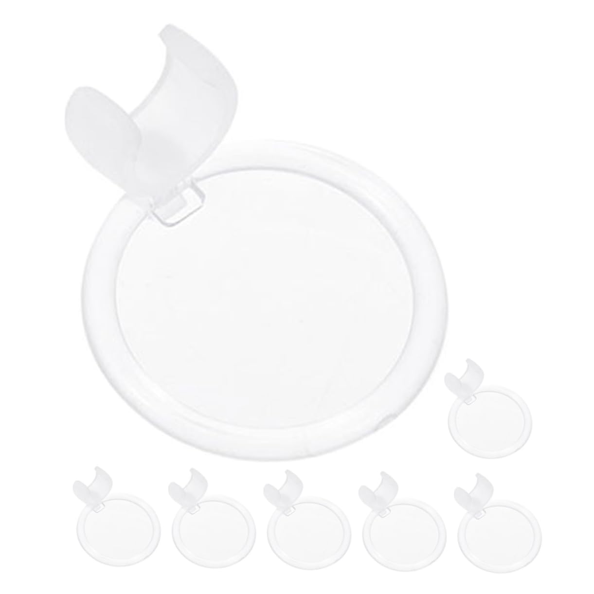 NUOBESTY 8Pcs Diamond Arts Pen Holder Magnifier with High Definition Lens Flexible Magnifying Glass for Painting Crafting DIY Projects Essential Tool for Hobbyists Beauticians