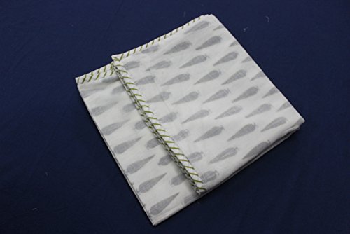 Craftofpinkcity Cotton Dohar Throw Baby Blanket Made With Cotton, Dohar Hand Block Print Cotton Baby Blanket Indian Fabric Soft