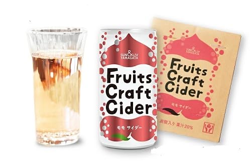 SUN&LIV YAMAGATA Fruits Craft Cider TC_[30{ (200ml×30{)×1 pbP[WfUCύXɂȂꍇ܂B