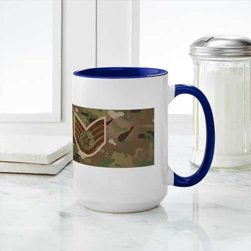 Taza Café Cerámica 15 Oz Blanco Navy miniatura 3