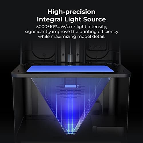 Image of WOL3D Creality Halot-Mage Resin 3D Printer, 8K Resolution 10.3 inch Monochrome LCD UV Photocuring Resin Printer with High-Precision Integral Light Print Size 8.97x5.03x9.05in