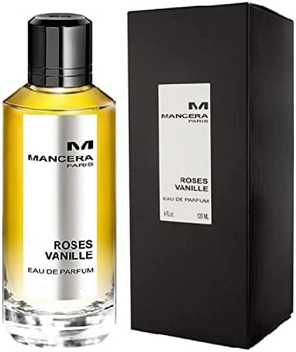 MANCERA Eau de Parfum Spray, Roses Vanille, 4 Fl Oz