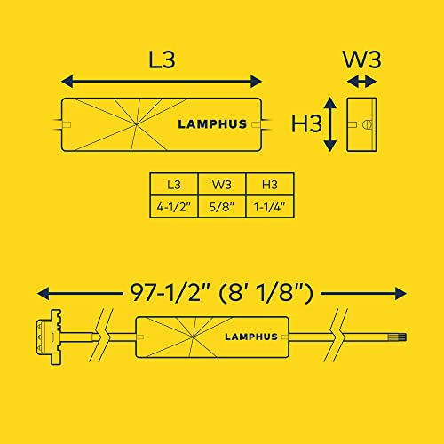 4Pc Snakeeye Iii White Led Hideaway Strobe Light [Sae Class 1] [Ip67 Waterproof] [72 Flash Modes] [Multi Units Sync-Able] [Steady Override] Clear Emergency Strobe Police Lights For Vehicle Headlight #TOP6