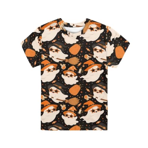 Image of Renewold Kids Novelty T-Shirt for Girls Boys Short Sleeve Crewneck Summer Tee Soft Breathable Graphic Shirt for Age 2-16