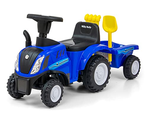 New Holland T7 Milly Mally Tractor con remolque